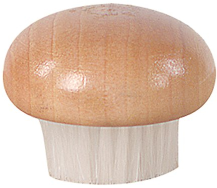 Fox Run 3135 Wood Mushroom Brush, Nylon Bristles