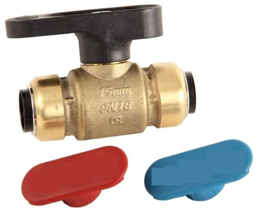 Steckfitting Tectite Kugelhahn 15 mm x 15 mm, TX300