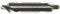 KEO 10950#9 LH Kombinierter Bohrer und Senker, 0,875 Zoll Schnittdurchmesser, 82 Grad Schnittwinkel, 9,5 cm Schnittlänge, 9,5 cm Länge, HSS, unbeschichtet, einfarbig, 3 Stück