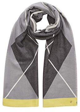 s.Oliver Damen 201.10.012.25.277.2056615 Winter-Schal, Schwarz, 1