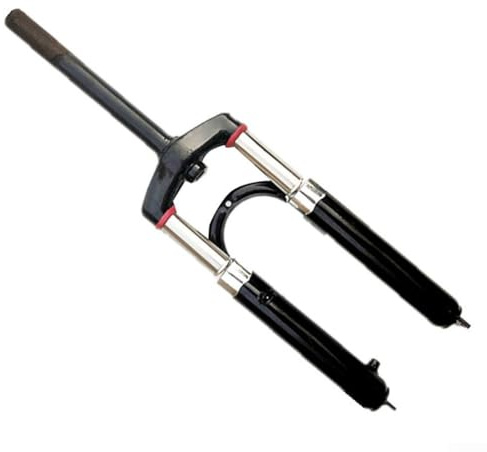 Lecreatekit Forcella ammortizzatore per biciclette elettriche, design idraulico, compatibile con biciclette per bambini (290 mm)