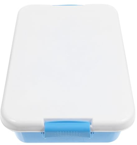 Alipis Small Handheld Sandbox With Lid for Children Portable Sand Tray Storage Box Sturdy and Practical for Indoor Outdoor Play