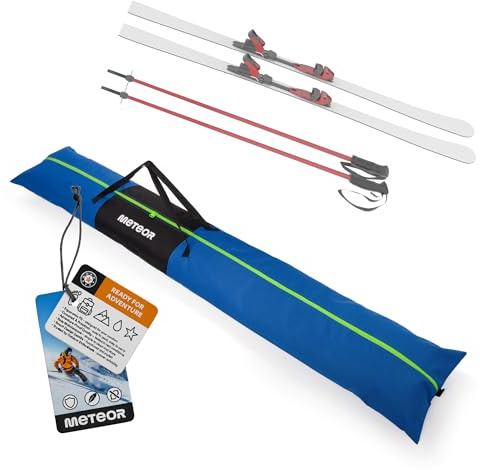 Skidväska Meteor Croma – vattentät och slitstark slalomväska 180×31 cm i 600D polyester med tvåvägs dragkedja och plats för skidor, stavar och goggles