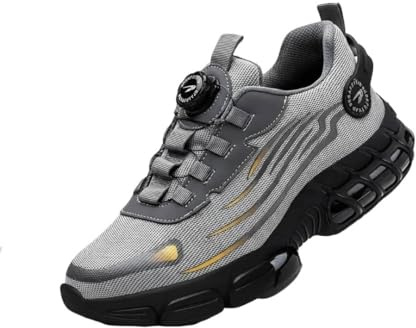 Marno Scarpe Antinfortunistiche S3, Calzature Sicurezza Puntale Acciaio, Impermeabili e Leggere, per Cantiere, Magazzino, Officina (Grigio, Adulto, 43, Numero, Sistema Taglie Calzature EU, Media)