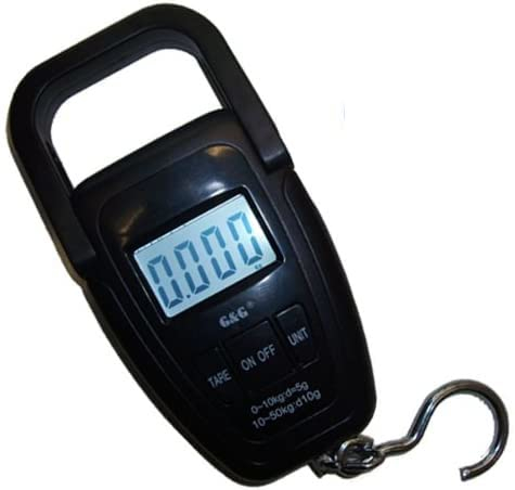G&G SF-911 50kg/10g Fischwaage Kofferwaage Gepäckwaage Hängewaage Reise Waage scale