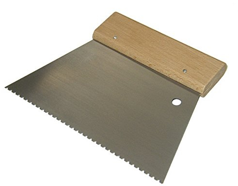 Bonum Trapezspachtel, Zahnung A1, 5173246