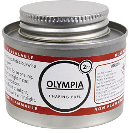 Combustible 2 h pour Chafing Dish - Lot de 12