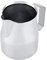 Brocca per caffè in acciaio inox Bricco per latte in acciaio Brocca per caffè espresso stile Latte per uso domestico(350ML)