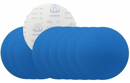 Klingspor PS 21 FK Schleifscheibe | Ø 200 mm | ungelocht (GLS 0) | 10 Stück | Körnung: 120