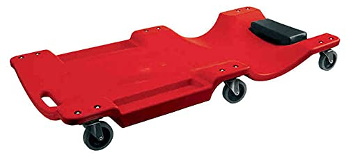 JIAYING Auto-kriecher-Matte-Kunststoff-kriechpflanze, Auto-krescher-Moving-pad-Boden-Auto-reparaturmatte Mit Gepolsterter Kopfstütze Und Dual-Tool-tabletts, Für Home Auto Repair Shop