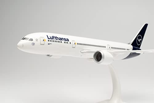 Herpa Lufthansa Boeing 787-9 Dreamliner – D-ABPA “Berlin”, Modell Flugzeug, Modellbau, Miniaturmodelle, Sammlerstück, Mehrfarbig, Maßstab 1:200
