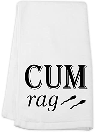 JTOUK Lustiges Cum Rag Waschhandtuch für Erwachsene, Humor, Witz, Geschenk für Freund und Ehemann, Cum Rag EU, Klassisch
