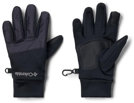 Columbia Cloudcap Fleece Glove, Guantes De Forro Polar Mujer, Black, L