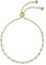Ted Baker Isela Crystal Baguette Slinky Adjustable Bracelet For Women (Gold/Crystal)