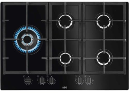 AEG HKB75820NB 74cm Gas Hob - Black