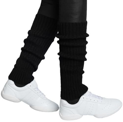 Hatstar Sexy Damen Beinstulpen | Neon Strümpfe Strick-Stulpen | Mädchen Beinwärmer | Accessoire für 80er Jahre 80s Motto Partys Fasching Karneval | für Tanzen Aerobic Kostüm