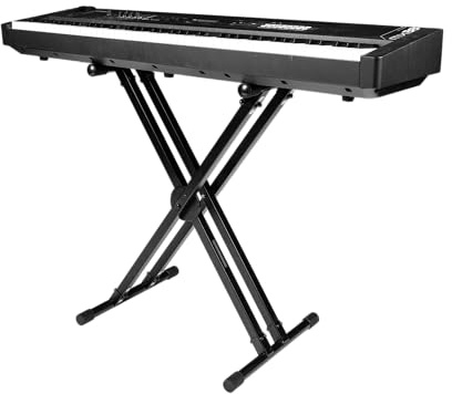 Rok-It By Frameworks Keyboard-Serie Double X-Style Keyboardständer mit ergonomischer Höhenverstellung (RI-KEYX-20)
