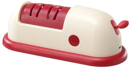 Fuuxtci Aiguiseur De Couteaux Électrique,Affûteur De Ciseaux De Cuisine À 2 Étapes - Outils De Cuisine Rechargeables - Pour Camping Et Appartement