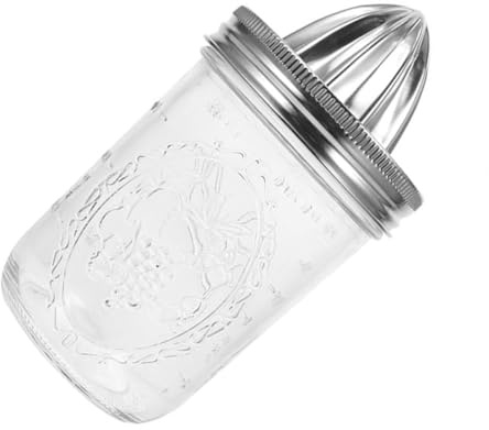 UKCOCO Presse-agrumes Manuel en Acier Inoxydable 480 Ml pour Mason Jar, Extracteur de Jus Citron et Orange, Presse-fruits Compact Cuisine et Usage Domestique