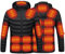 Battnot Beheizbare Jacke Herren Damen Heizjacke Beheizbare Jacke mit kapuze,Warme Pufferjacke, Beheizte Jacke Heizjacke Beheizte Weste Winterjacke für Outdoor Wandern Jagd Motorrad Camping