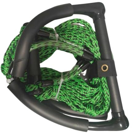 Baoblaze Wasserski-Seil, Wake-Surf-Seil, leicht, vielseitig einsetzbar, langlebig, Wasserski-Schleppseil, Wakeboard-Seil, für Wassersport, Grün