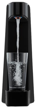 CARBON8 - Carbonatador, gasificadora y dispensador de agua con gas. Aluminio. Máquina para hacer agua con gas.