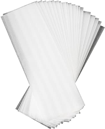 BELLIFFY Carta per Colorazione Chioma Riutilizzabile in Schiuma Bianca 50 Fogli Efficiente per Monitorare la Tinta, per Saloni di Bellezza e Uso Domestico