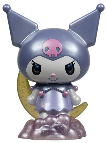 Hello Kitty Premier 10 cm Figur – Kuromi Edition Sammelfigur von Kuromi mit hochwertigen Details für Ausstellung oder Sammlung Hello Kitty-Fans
