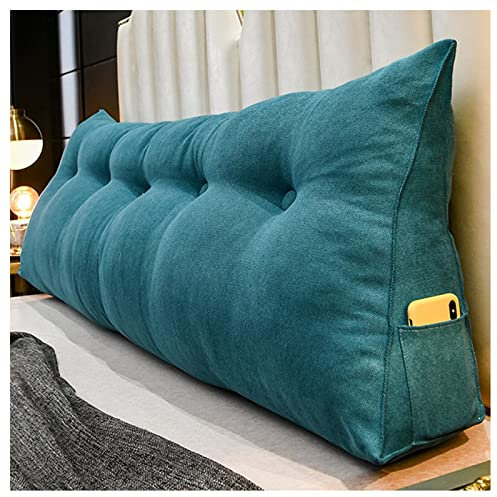 Orthopädisches Keilkissen für Doppelbett, Lese- und Ruhestützkissen mit abnehmbarem Bezug, ideal für Chaiselongue und Etagenbett