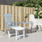ShGaxin Sonnenliege Kunststoff weiß, Gartenliegen Outdoor, Poolliege, Sun Lounger, Gartenliege, Gartenliege, Outdoor Gartenliege, Strandliege 364705