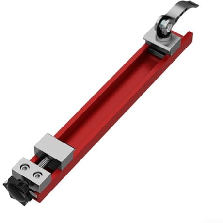 Bulevisiter Schneidemaschine, Führungsschiene, Zaun, Aluminium-Lineal mit Zwei-Wege-Schnallenschloss für Tischsäge, Werkstattausrüstung (360 mm)