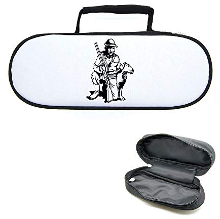 Mygoodprice Sacoche Housse pour Boules de pétanque Chasseur cor de Chasse