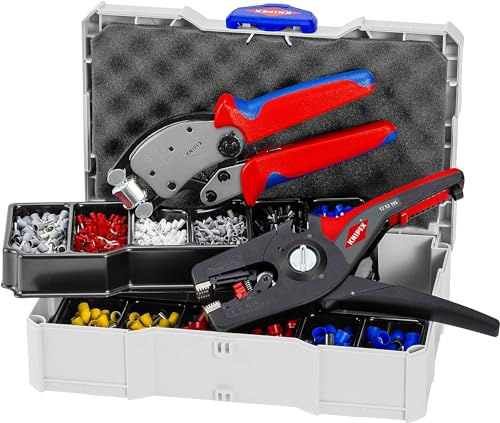 KNIPEX Crimpsortiment för ändhylsor 11 delar 265 mm, 97 90 14