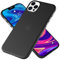 NALIA Ultra Fine Housse Compatible avec iPhone 12 Pro Max Coque, Mince Léger Rigide Etui Protection Mat Couverture Slim Case Cover, Telephone Portable Protege Smartphone Hardcover, Couleur:Noir