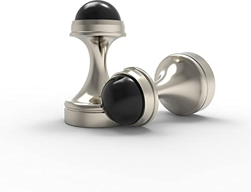 THCMagorilla THCMAG Magnetic Hooks Coat - Magnet Hooks Neodymium Rare Earth Magnet Heavy Duty for Hanging Home, Office, Bags, Coats, Workplace or Traveling. Pack of 2, Silver