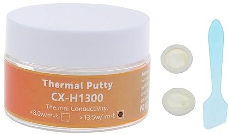KieTeiiK H1300 Wärmeleitpaste 13,5 W/m.K Wärmeleitfett Gips nicht leitfähige Kühlkörperverbindung 10 g/20 g/50 g Wärmeleitpaste GPU