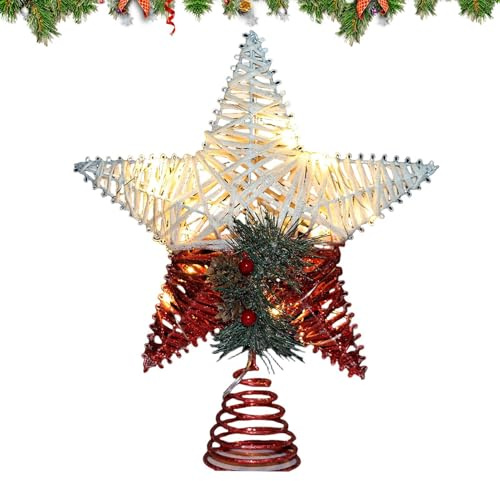 Star Tree Topper,Star Tree Topper Stjärnform Dekorativ