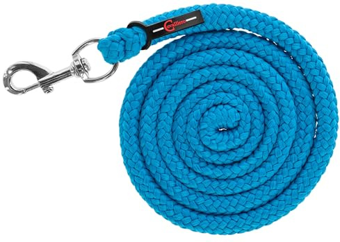 Kerbl Führstrick Hippo mit Karabinerhaken ? Blau (Länge 200 cm, Gewicht 0,1 kg, Material Polyethylen, Strick, Leine) 3230441