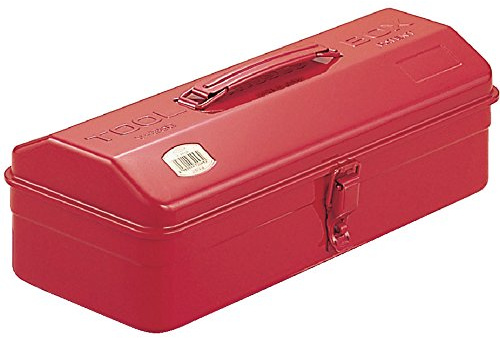 TRUSCO Y-350-R Mountain verktygslåda, 373 x 164 x 124 mm (14,8 x 6,4 x 4,8 tum), röd