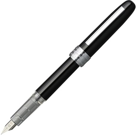 Platinum Plaisir Fountain Pen Pgb-1000 Black Fine