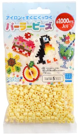 Perler Beads 1,000 Count-Pastel Yellow