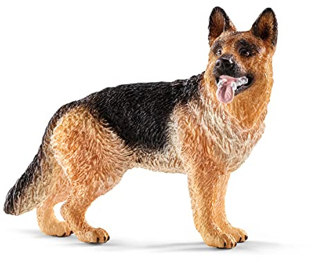 Schleich Farm World | Schäferhund 16831 | 3 x 7 x 6 cm | Spielfigur ab 3 Jahren | schleich Bauernhof Spielfigur | detailgetreue Tierfigur | Geschenk für Jungen und Mädchen