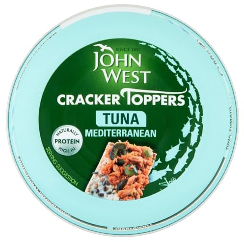 John West Tuna Mediterranean Spreadables, 80g