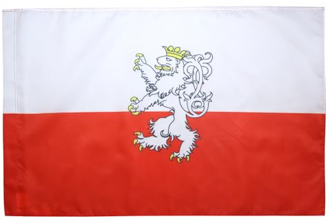 AZ FLAG Bohemisk flagga 150 x 90 cm - Böhmens flagga 90 x 150 cm stånghylsa