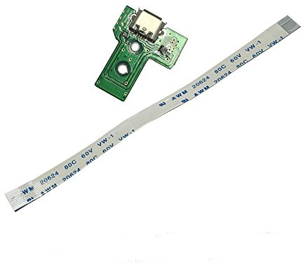 Porta USB di ricarica caricabatterie portatile Board jds-030 per Sony PlayStation 4 PS4 3rd Gen controller con 12 pin cavo