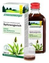 Schoenenberger Naturreiner Spitzwegerich Hustensaft ohne Konservierungsstoffe, Spar-Set 2x200ml