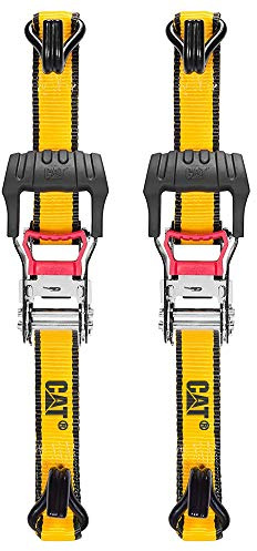 Katze, 2 Stück Ratsche Super Duty 40,6 x 3,8 cm, 45,4 kg. Spanngurte 980064N