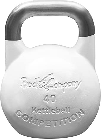 Bad Company Competition Kettlebell I Kugelhantel aus Stahl I Schwunghantel Workout in verschiedenen Gewichtsstufen I 8-40 kg