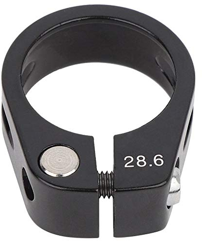 28.6Mm post Clamp,Fahrrad Sattelklemme,28,6 mm Aumlegierung Sattelstütze Alu Schnellspanner Sattelstützenklemme für Rahren, Reiten(schwarz) sattelklemme schraube 28 6,fahrrad 286