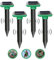 4 Pezzi Repellente ultrasuoni per Gopher, Serpenti per Giardino Dissuasori per topi, Scaccia talpe, Anti talpe Solare